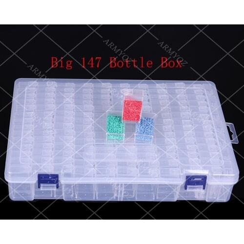 147 Girds Dismountable Diamond Embroidery Accessories diamond painting Boxes Cross Stitch Cases Storage Organizer Home Storage