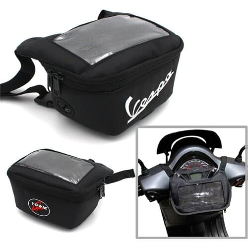 Motorcycle Handlebar Bag For tmax 560 530 vespa gts 300 hpe The Windscreen Bag Fuel Tank Bag Mobile Phone Touch Screen Earphone