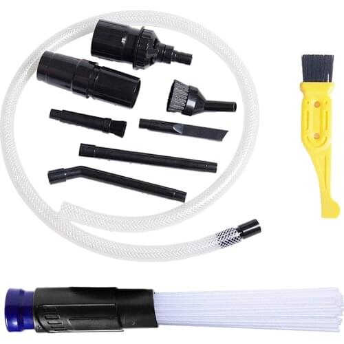 Universal Vacuum Cleaner Attachment Dust Brush Dirt Remover Mirco Clean Tool for Air Vents Keyboard Drawers Plants 32mm
