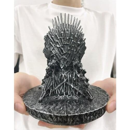 [VIP] The Iron Throne 17cm Thrones A Song Of Ice And Fire Figures Action statue model One Piece Collection Model Home decoration