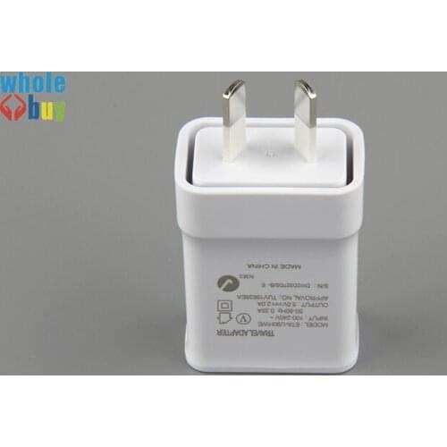 Good quality charger for Samsung Galaxy S4 S5 N7100 5V 2A AU Wall Charger Home AC Travel Adapter wall charger plug 150pcs/lot