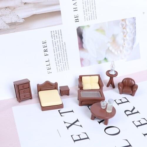 1 Pcs 1/12 Dollhouse DIY Miniature Accessories Mini Simulation Dollhouse Furniture Living Room Model Toys for Doll House Deco