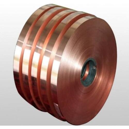 5m/10m Thickness: 0.2mm Width: 20mm Pure T2 Copper Cu Metal Sheet copper belt copper strap copper strip