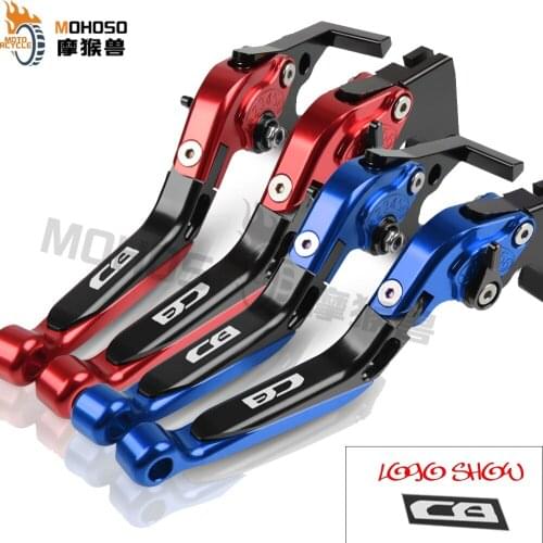 Motorcycle Accessories adjustable Brake Clutch Levers For Honda CB599 CB600F HORNET CB500 CB1300 CB190 cb400/CB400SF/CB400VTEC