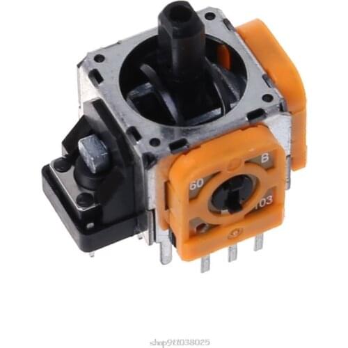 3D Analog Joystick Rocker Sticker Wireless Controller Thumbstick Module Game Replacement Yellow Repair Parts for sony 4 PS4 Pro