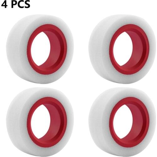 Dual Stage TPE Foam 114-120mm 100-110mm AX-4020R Fit 1.9" Wheel Tires For 1/10 RC Crawler Car TRX4 TRX6 Axial SCX10