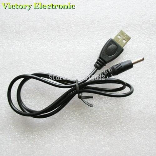 USB Charging Cable DC 3.5mm for 5V Charge Current Devices via USB Plug 3.5*1.3mm