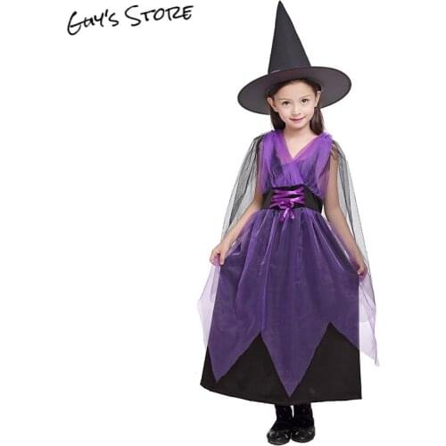 Girls cosplay anime costumes, witch role-playing, Halloween costumes, role-playing, fancy dress party costumes