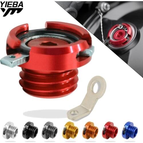 M20*2.5 Motorcycle Engine Oil Filter Cover Cap FOR HONDA CBF1000 06-09 hoRnet 250 MSX125/GROM CRF125F 14-16 CRF150R 07-16 CB400