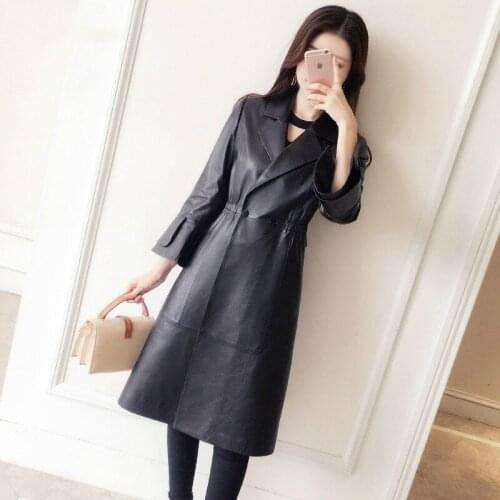 100% Real Leather Jacket Woman 2020 Spring Autumn Genuine Sheepskin Coat Elegant Windbreaker Jacket Women Korean Ladies Clothes