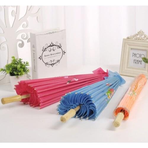 Oil Paper Umbrella Chinese Classical Style Handmade Decorative Photo Dance Props STTA889