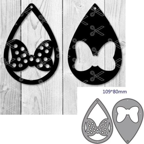 Metal cutting dies cut die mold Bow decoration Scrapbook paper craft knife mould blade punch stencils dies