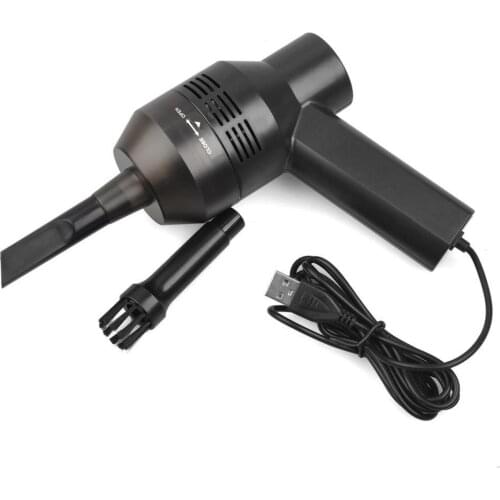 Multifunctional Portable Mini USB Vacuum Cleaner Computer Dust Blower Duster for Pet Car Laptop Keyboard Camera Phone