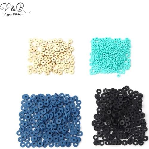 Multi-size Polymer Clay Beads for Jewelry DIY Making, Colorful Charm Pendants Beads Accessories Findings Juwelen Maken Materiaal