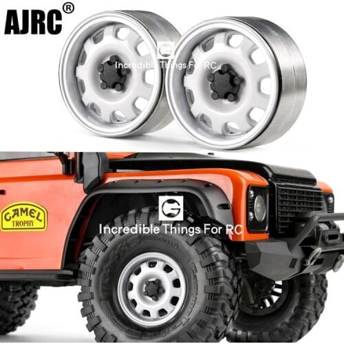 RC Model 1.9inch Metal Wheel Rim For 1/10 RC Crawler Car Traxxas TRX-4 Defender Bronco TRX-6 D90 D110 jeep Axial Scx10 90046