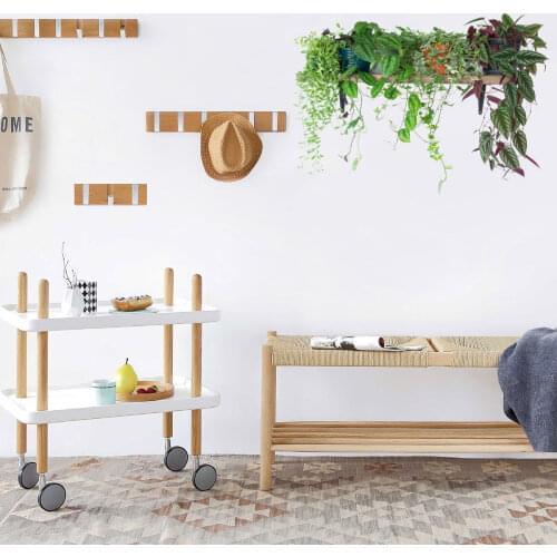 3D Plant Wall Shelf Wall Sticker Bedroom Living Room Decoration Art DIY Green Leaf Potted Home Office Decor Decals for Furniture