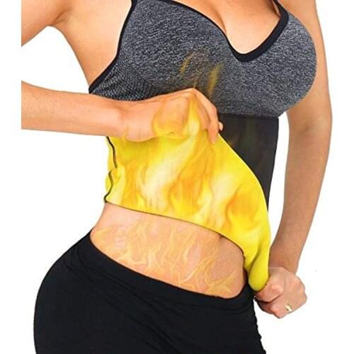 Neoprene Sauna Waist Trainer Body Fitness Shapers Sweat Belt Shapewear
