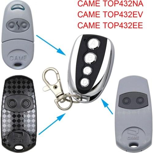 Copy CAME TOP432NA Remote Control Duplicator 433.92 MHz CAME TOP432EV TOP432EE Universal Garage Door Gate Remote Cloning 433MHz