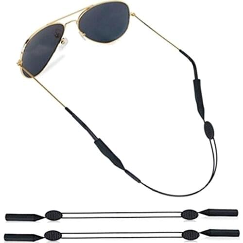 Outdoor Sports Eyeglasses String Sunglass Rope Band Holder Glasses Adjustable Silicone Wire Sunglasses Rope String