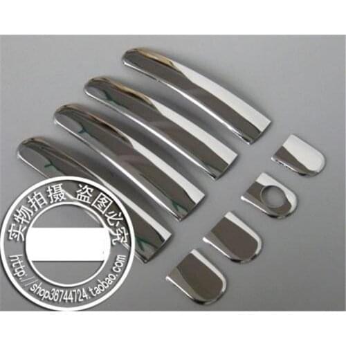Car styling ABS Chrome Door Handle Cover For Volkswagen Golf 4 Jetta4 Mk4 Passat B5(8pc)