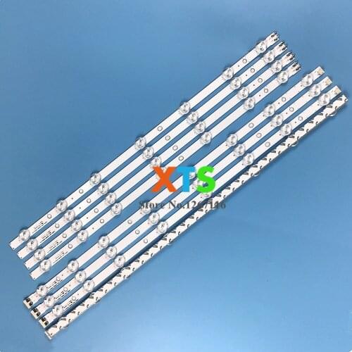LED strips For SAMSUNG 50'' TV UN50FH5030 T500HVF02.2 BN96-28770A BN96-28771A D3GE-500SMA/B-R3/R2 2013SVS50 3228N1 B2 L08 REV1.7