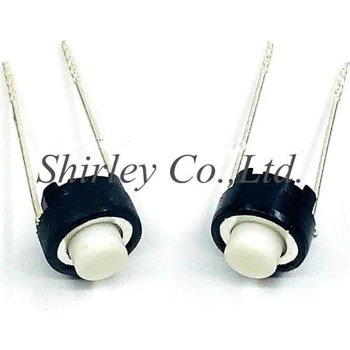 Free shipping 50pcs Japan Alps SKRGAED010 ALPS Tact Switch 6 * 6 * 5 button feet grow 6X6X5MM