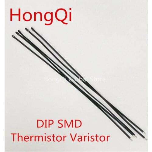 20pcs NTC Thermistor Thermal Resistor MF52D 100K Probe strap wire B4300 1% Temperature control sensor