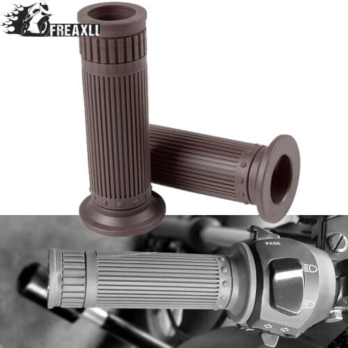 25/28MM&22/24MM Universal Motorcycle Rubber Handlebar Grips Handle Bar For Kawasaki KDX 50 125SR 250SR 200 220 VERSYS X250 300