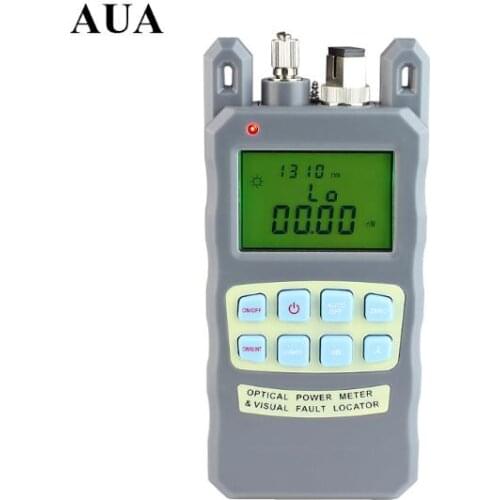 All-IN-ONE Optical All-IN-ONE Fiber optical power meter -70 to +10dBm 10mw 12km Fiber Cable Tester Visual Fault Locator