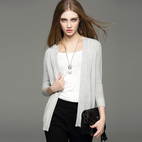 Blusas De Inverno Feminina Sale Promotion Wool Nylon Casual Cardigan Feminino 2019 Autumn Womens V Knitted Sweater Cardigan