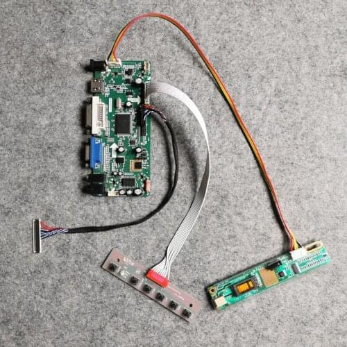 LCD display drive board 1CCFL M.NT68676 DIY kit 1024*768 VGA DVI 30-Pin LVDS For LQ150X1LBE1/LQ150X1LBS2/LQ150X1LHS2 screen