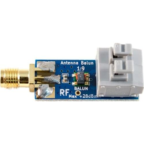 1:9 HF Antenna Balun One Nine: Tiny Low-Cost 1:9 Balun Frequency Band, Long Wire HF Antenna RTL-SDR 160M-6M New