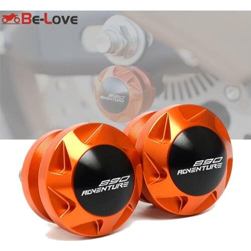 10MM For KTM 890 ADV 890 Adventure R 2021 890Adventure Motorcycle Accessories CNC Swingarm Spools slider stand screws