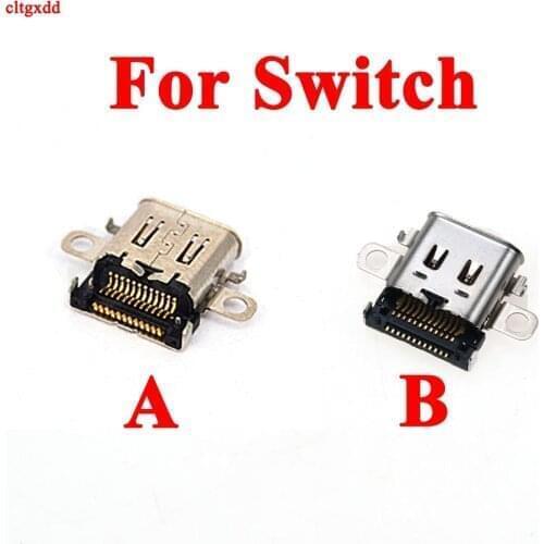Cltgxdd 1PCS Original Micro USB DC Power Jack Socket Connector Charger For Switch Console Charging Port