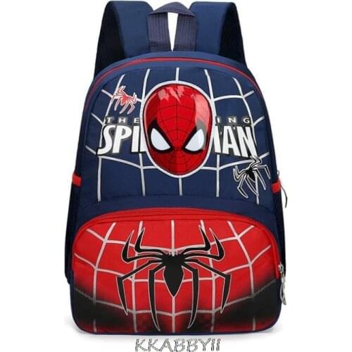 Disney princess Spiderman childrens backpack kids school bag kindergarten girls Cute schoolbag