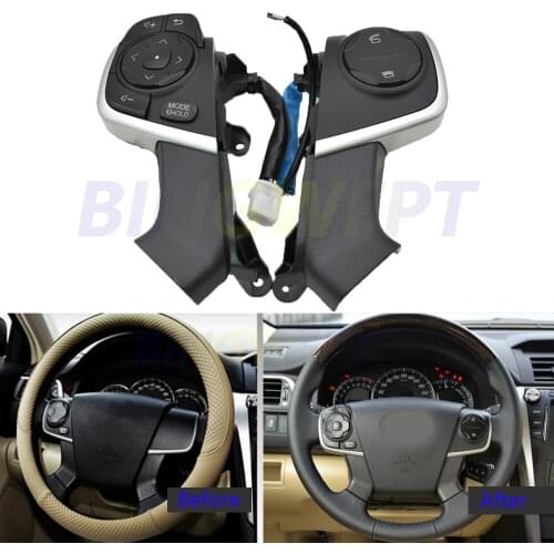 For Toyota Camry (HYBRID) ACV51 ASV5 AVV50 GSV50 Car steering wheel multi-function remote buttons