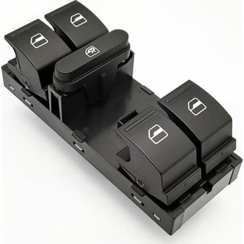 1K4959857B Electric Power Master Car Window Regulator Switch Button For Golf 5 Golf 6 Jetta MK5 Mk6 Tiguan Touran Passat B6 B7
