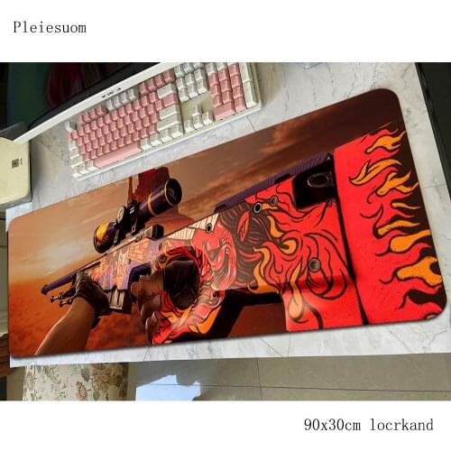 Csgo mouse pad 90x30cm gaming mousepad anime Christmas gifts office notbook desk mat best padmouse games pc gamer mats
