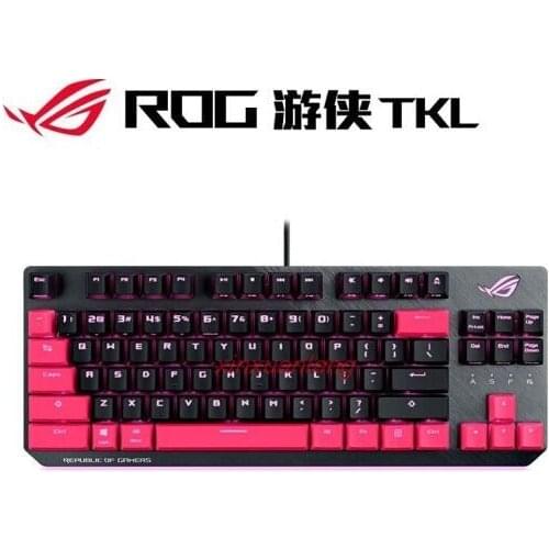ROG Strix Scope TKL Punk pink 84-key wired gaming mechanical keyboard cherryswitch RGB backlight