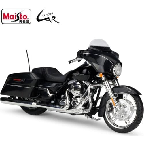 Maisto 1:12 Model Car Simulation Alloy Motorcycle Metal Toy Car Childrens Toy Gift Collection Halle 2015 STREET GLIDE SPECIAL
