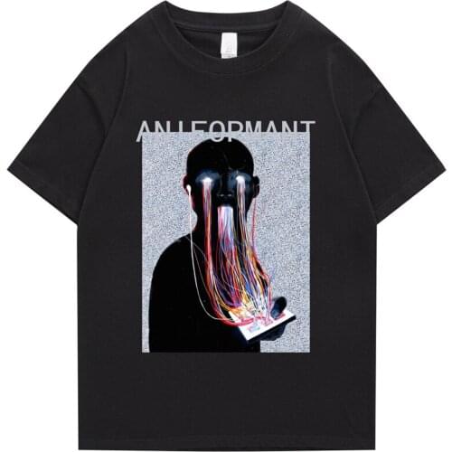 2021 Men Streetwear Oversize T Shirt Hip Hop Graphic Letter Print T-Shirt Harajuku Cotton Loose Short Sleeve Tshirt Black Gray