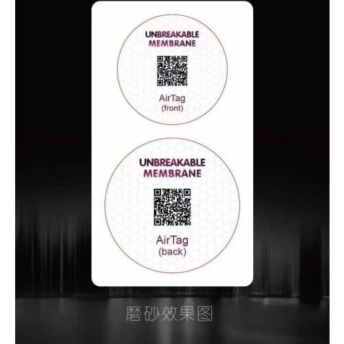 Clear Front Back Soft TPU Protective Hydrogel Film For Apple Airtag Locator Tracker Screen Protector Not Tempered Glass