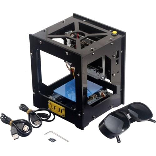 NEJE 500mW CNC Laser Cutter Laser Engraver USB DIY Laser Engraving Machine Printer Automatic Off-line Operation with Glasses