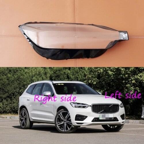 Car Headlight Lens for Volvo XC60 2019 2020 Headlamp Cover Car Replacement Front Auto Shell Cover