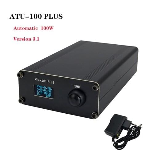 New ATU 100 PLUS Upgraded 100W Open Source Shortwave Automatic Antenna Tuner High Quality Components With Metal Shell Assembled