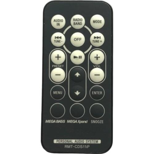 Original Remote Control RMT-CDS11IP For Sony Personal Audio Docking System ICF-DS11IP