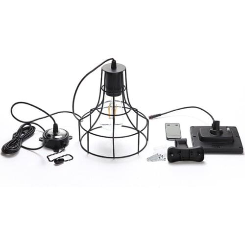 Garden Solar LED Pendant Light Outdoor Hanging Lamp Bulb with Remote Control