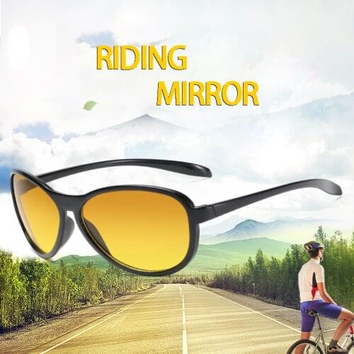Cycling Eyewear Mens Womens SunGlasses Mountain Bikes Sport Explosion-proof Glasses Night Vision Goggles Travel Sunglasses
