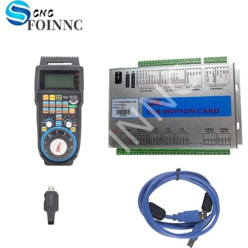 XHC usb Mach3 motion control system 3 4 6-axis USB motion control card 2MHz supports CNC lathe engraving machine NEWCARVE