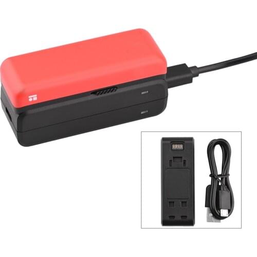 Portable Lithium Battery Dual Charger Charging Hub for Insta360 ONE R Panoramic Sports Camera Accessories